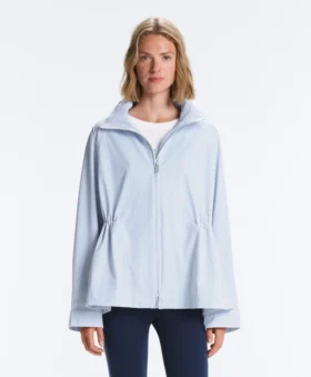 Veste rayée ultra-légère et imperméable 10K