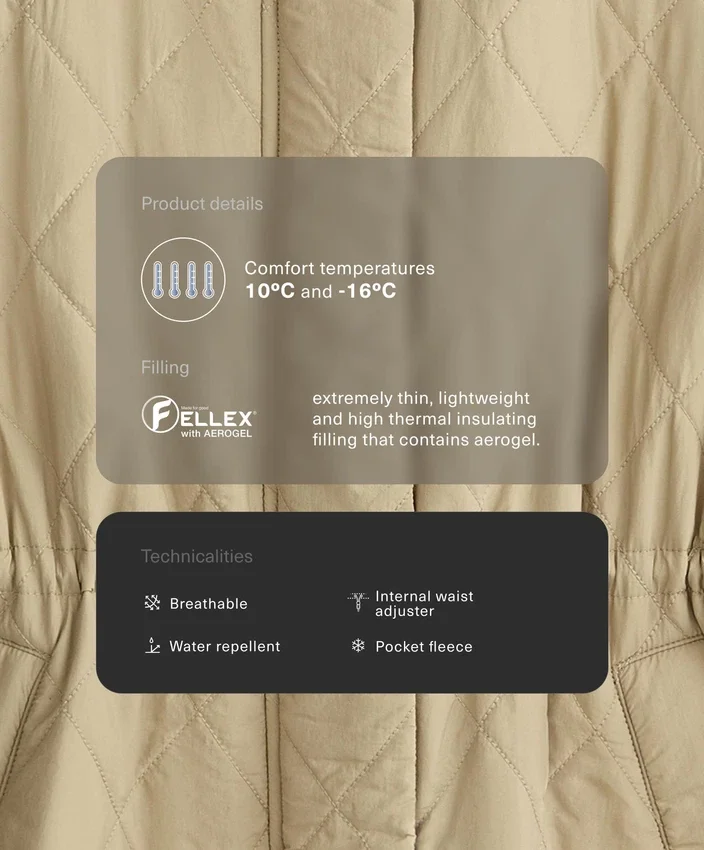 Veste rembourrée Fellex® Aerogel Veste rembourrée Fellex® Aerogel