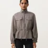 Veste saharienne à rayures Veste saharienne à rayures