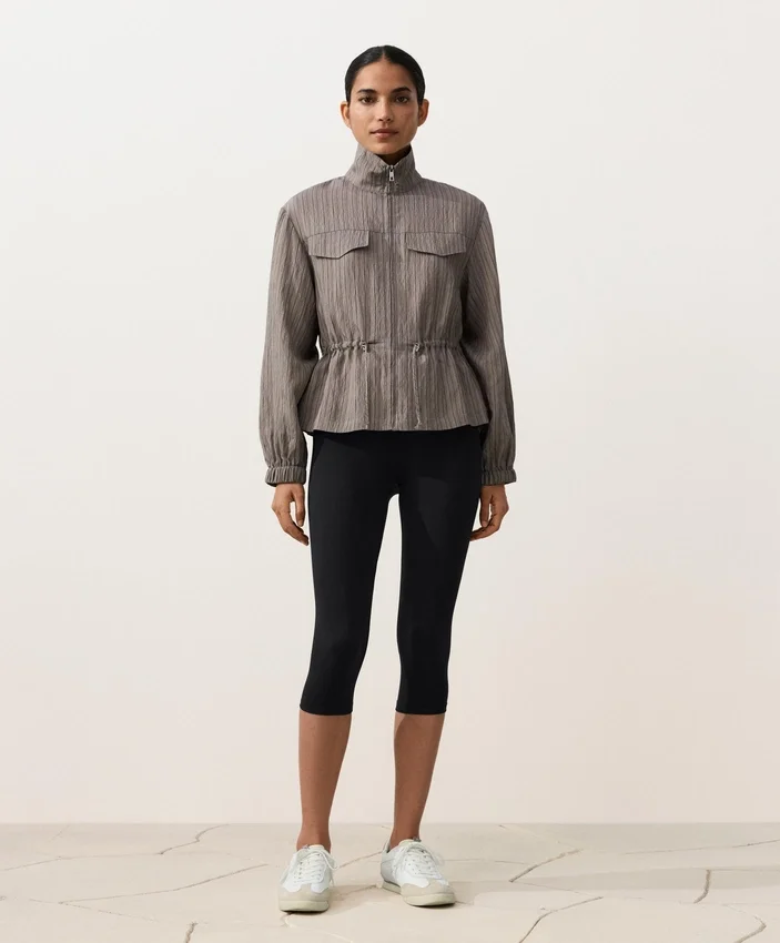 Veste saharienne à rayures Veste saharienne à rayures