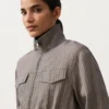 Veste saharienne à rayures Veste saharienne à rayures