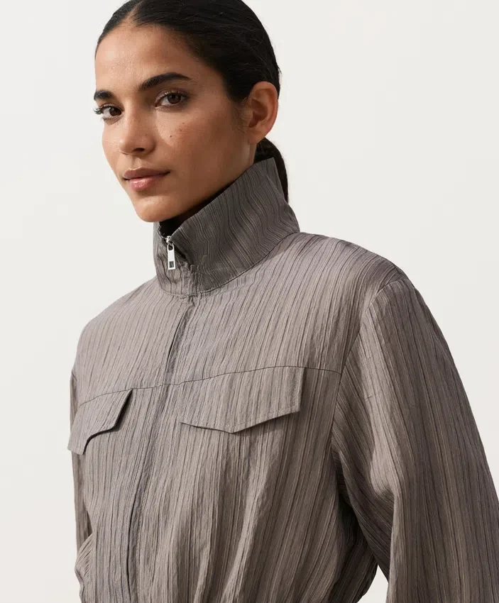 Veste saharienne à rayures Veste saharienne à rayures