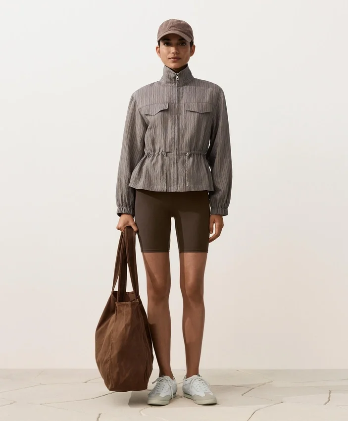 Veste saharienne à rayures Veste saharienne à rayures