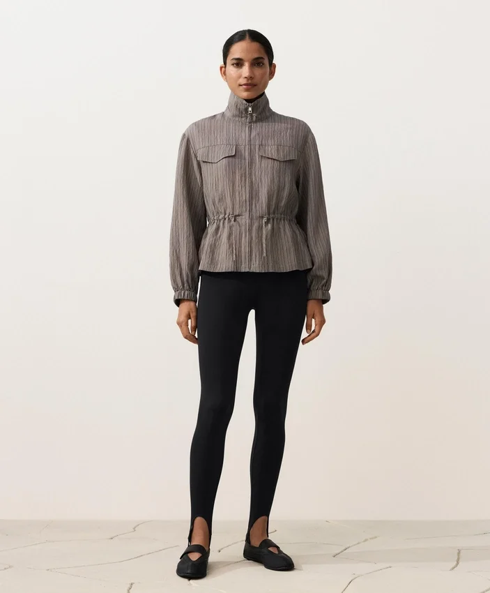 Veste saharienne à rayures Veste saharienne à rayures