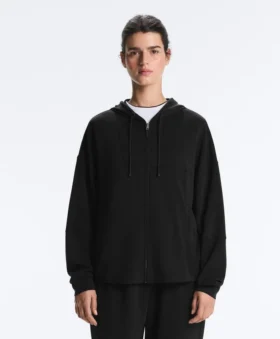 Veste Soft Touch à capuche en modal