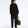 Veste Soft Touch à capuche en modal Veste Soft Touch à capuche en modal