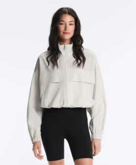 Veste à superposition extensible à rayures