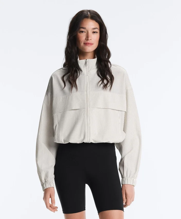 Veste à superposition extensible à rayures Veste à superposition extensible à rayures