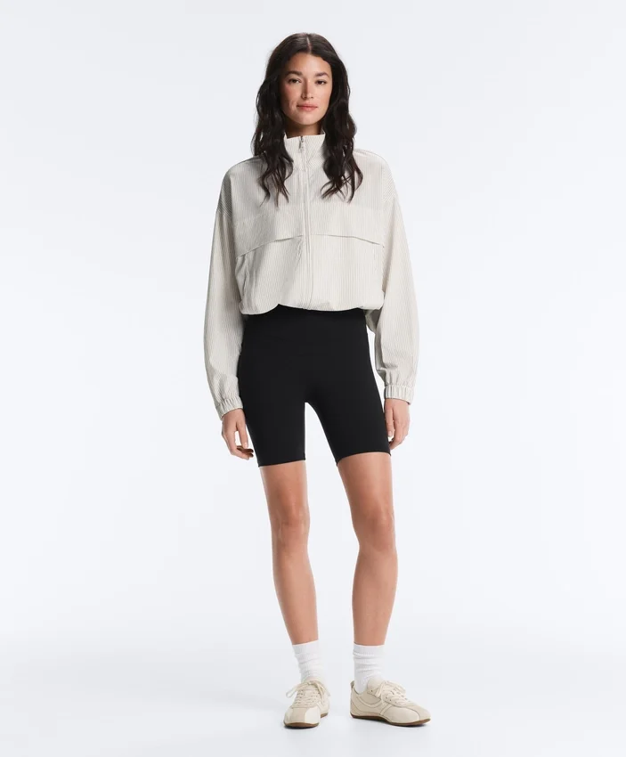 Veste à superposition extensible à rayures Veste à superposition extensible à rayures