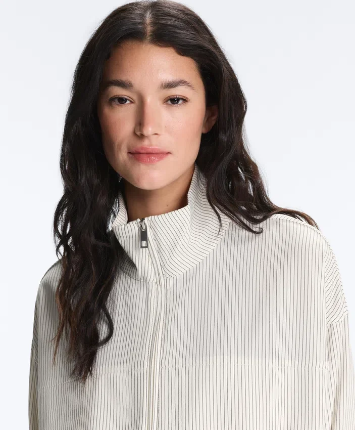 Veste à superposition extensible à rayures Veste à superposition extensible à rayures