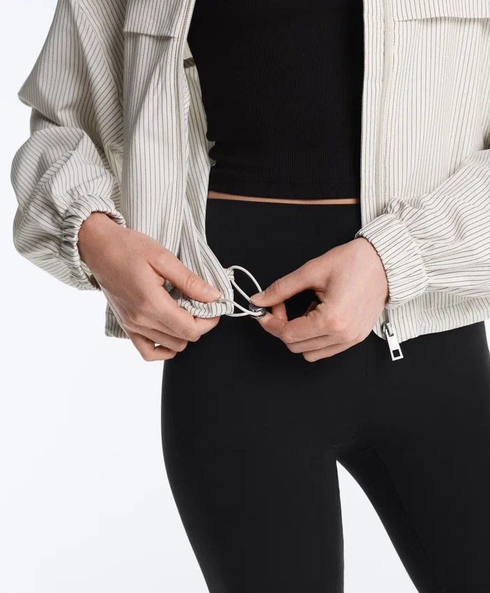 Veste à superposition extensible à rayures Veste à superposition extensible à rayures