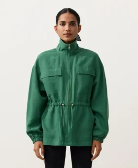 veste taille fronce en mlange de lyocell et 24 de lin 1 280x339 - Veste &agrave; taille fronc&eacute;e en m&eacute;lange de lyocell et 24 % de lin