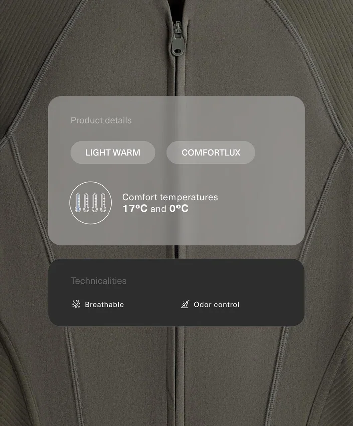 Veste technique Comfortlux Rib Veste technique Comfortlux Rib