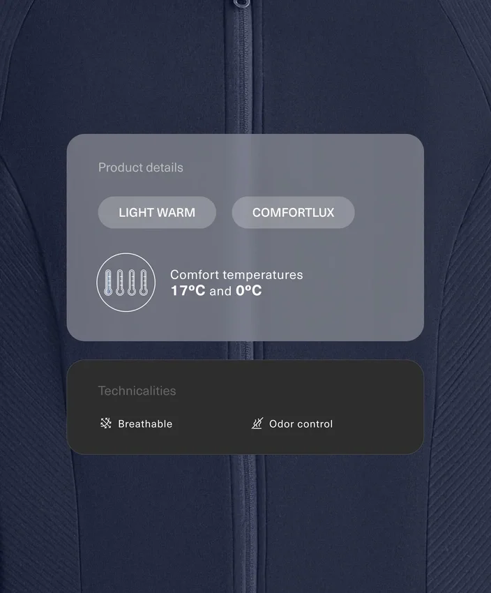 Veste technique Comfortlux Rib Veste technique Comfortlux Rib