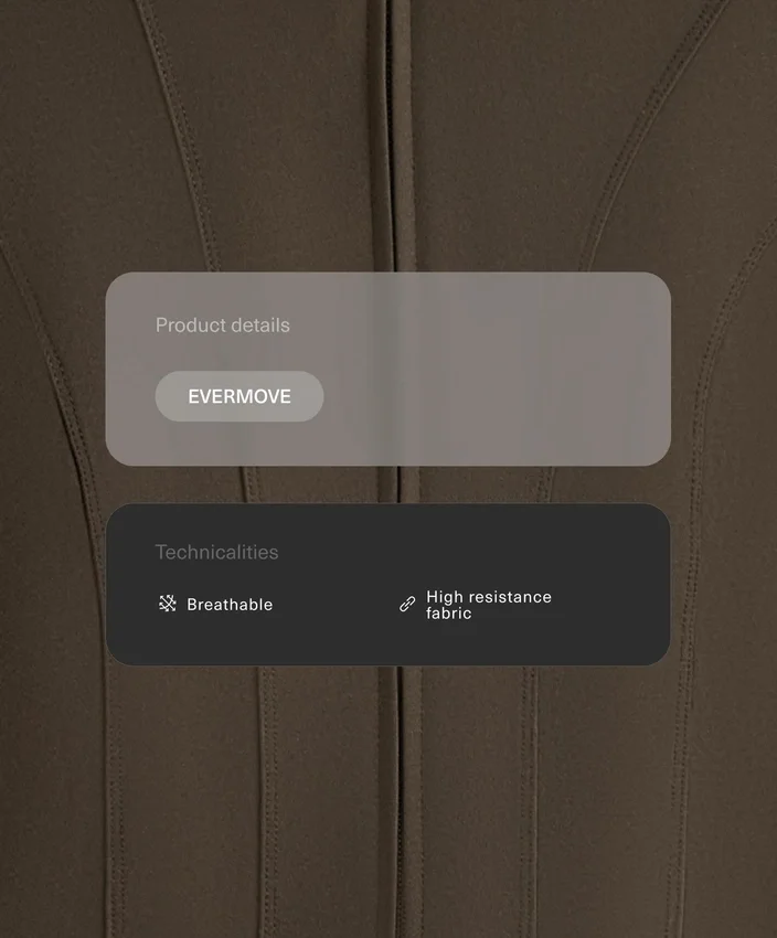 Veste technique Evermove à basque Veste technique Evermove à basque