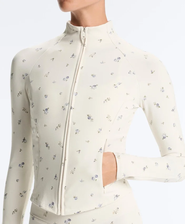 Veste technique Evermove à imprimé floral Veste technique Evermove à imprimé floral