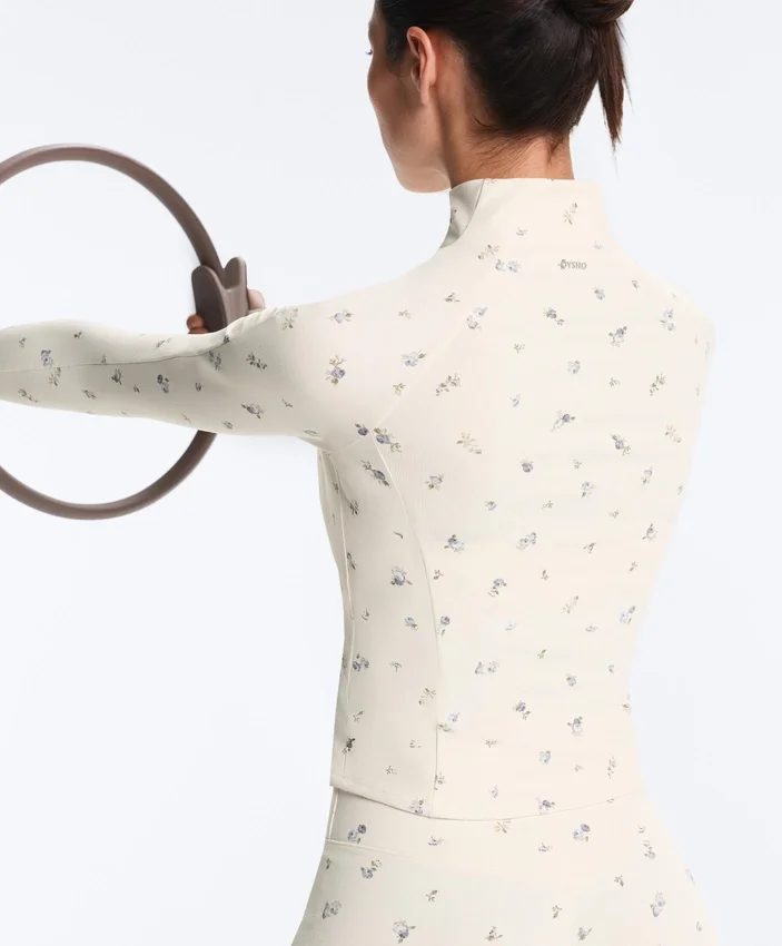 Veste technique Evermove à imprimé floral Veste technique Evermove à imprimé floral