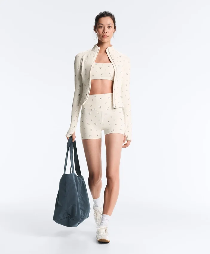 Veste technique Evermove à imprimé floral Veste technique Evermove à imprimé floral