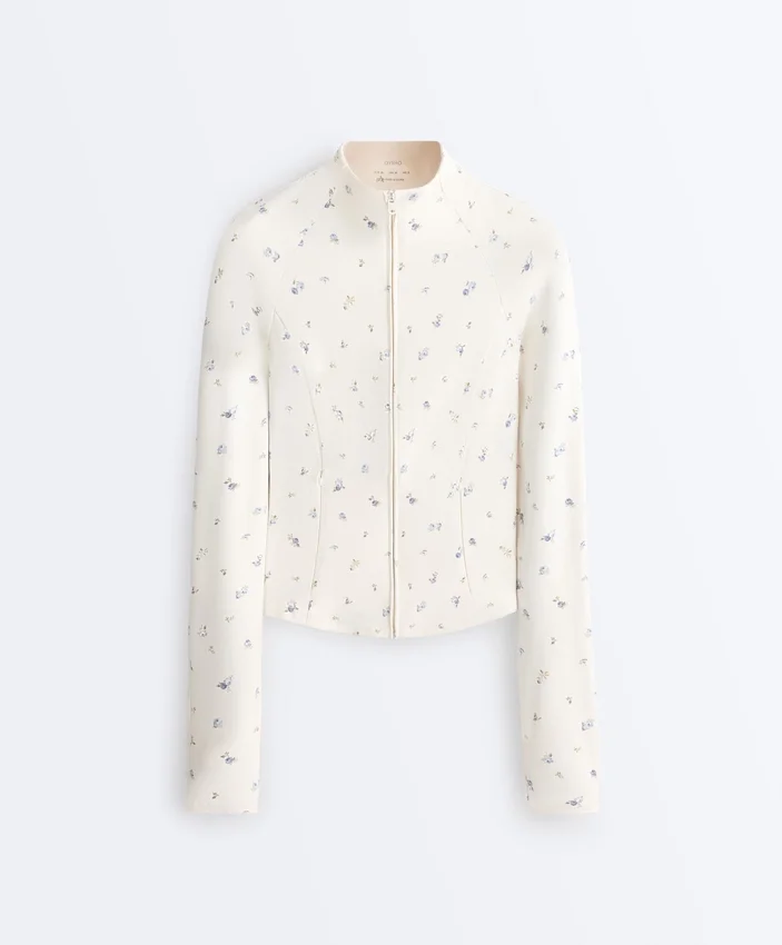 Veste technique Evermove à imprimé floral Veste technique Evermove à imprimé floral