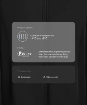 Veste technique matelassée Fellex® Volcanic