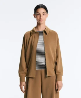 Veste utilitaire en sergé avec ceinture