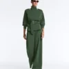 Veste utilitaire en twill avec ceinture