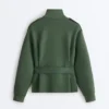 Veste utilitaire en twill avec ceinture