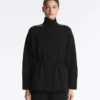 Veste utilitaire longue en modal Soft Touch Veste utilitaire longue en modal Soft Touch