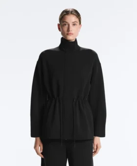 Veste utilitaire longue en modal Soft Touch