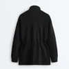 Veste utilitaire longue en modal Soft Touch Veste utilitaire longue en modal Soft Touch