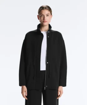 Veste utilitaire longue en modal Soft Touch