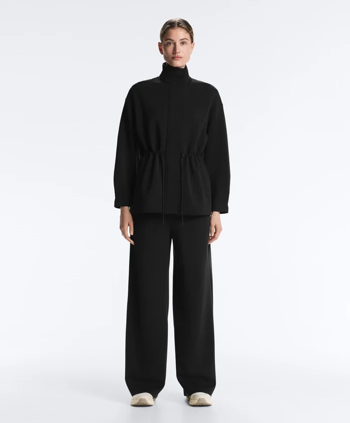 Veste utilitaire longue en modal Soft Touch Veste utilitaire longue en modal Soft Touch