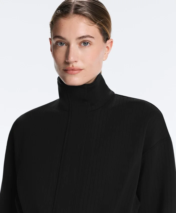 Veste utilitaire longue en modal Soft Touch Veste utilitaire longue en modal Soft Touch
