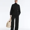 Veste utilitaire longue en modal Soft Touch Veste utilitaire longue en modal Soft Touch